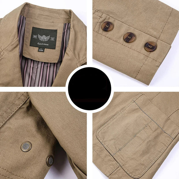 Vanguard Triple-Breasted Suit – Bold Elegance, Timeless Power