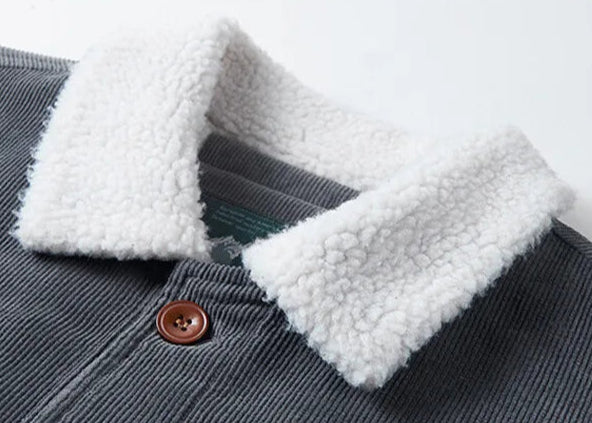 Vanguard Corduroy Bomber – Timeless Warmth, Military Edge