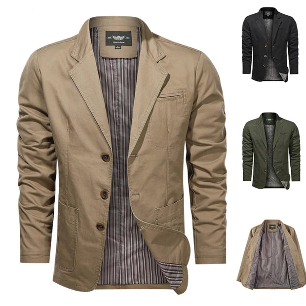 Vanguard Triple-Breasted Suit – Bold Elegance, Timeless Power
