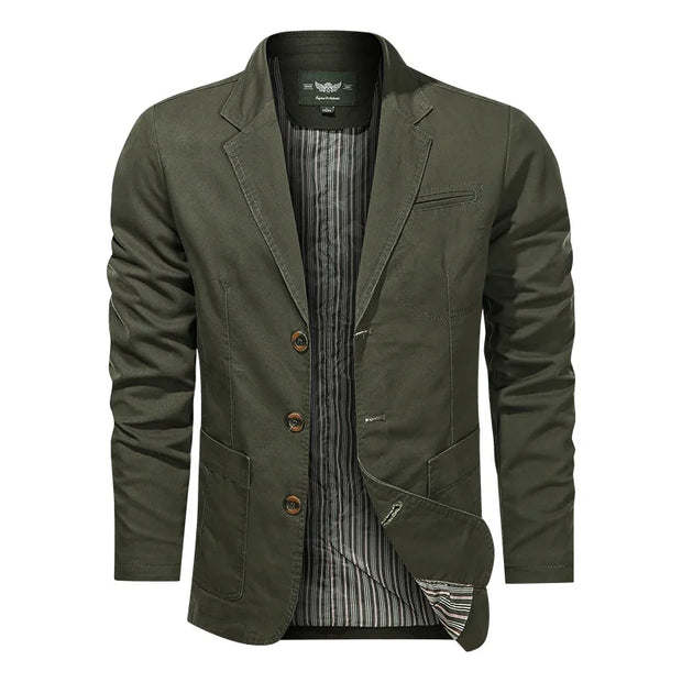 Vanguard Triple-Breasted Suit – Bold Elegance, Timeless Power