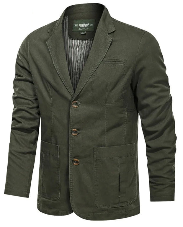 Vanguard Triple-Breasted Suit – Bold Elegance, Timeless Power