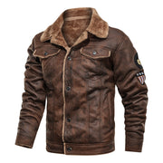 Men’s Fleece-Lined Bomber Jacket