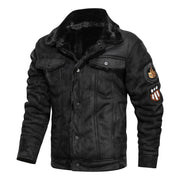 Men’s Fleece-Lined Bomber Jacket