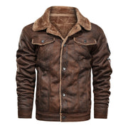 Men’s Fleece-Lined Bomber Jacket