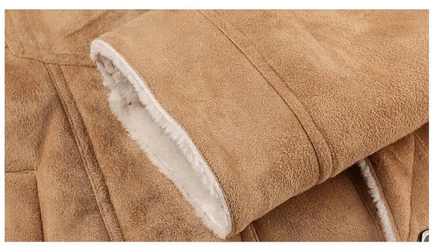 Men’s Fleece-Lined Bomber Jacket