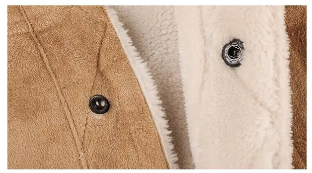 Men’s Fleece-Lined Bomber Jacket