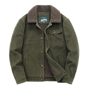 Vanguard Corduroy Bomber – Timeless Warmth, Military Edge