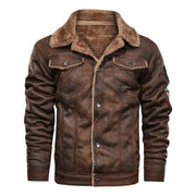Men’s Fleece-Lined Bomber Jacket