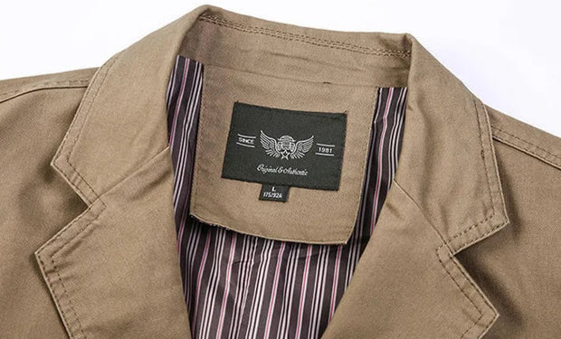 Vanguard Triple-Breasted Suit – Bold Elegance, Timeless Power