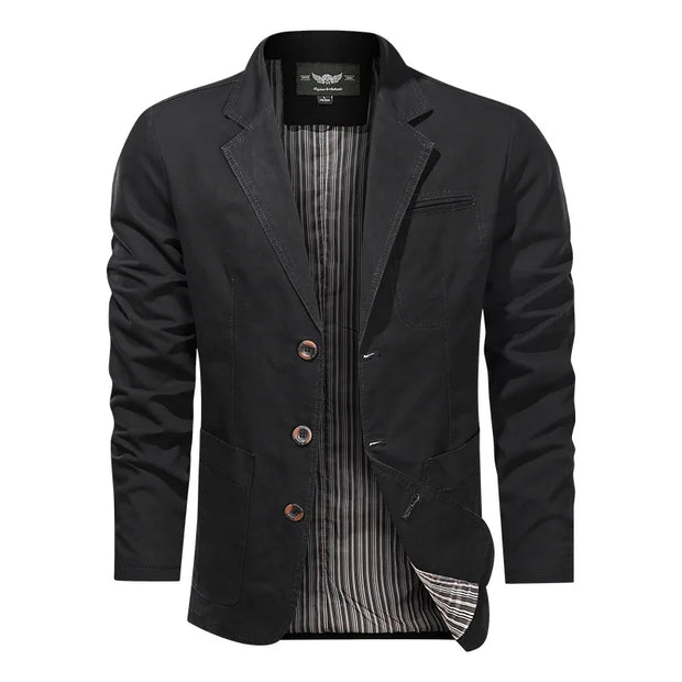 Vanguard Triple-Breasted Suit – Bold Elegance, Timeless Power