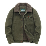 Vanguard Corduroy Bomber – Timeless Warmth, Military Edge
