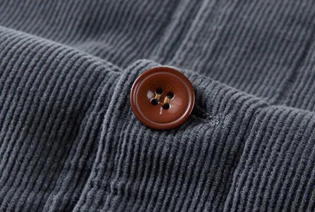 Vanguard Corduroy Bomber – Timeless Warmth, Military Edge