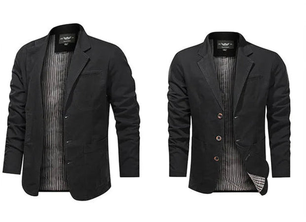 Vanguard Triple-Breasted Suit – Bold Elegance, Timeless Power