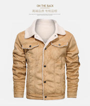 Men’s Fleece-Lined Bomber Jacket